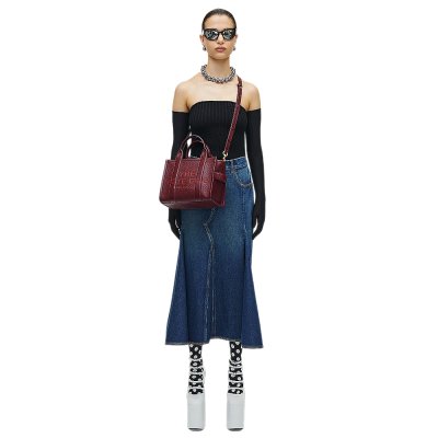 THE LEATHER SMALL TOTE BAG